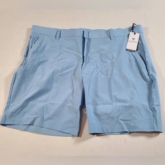 Maelreg Men's Light Blue Golf Shorts Quick Dry Water Resistant NWT 40 X 7 - Picture 2 of 10